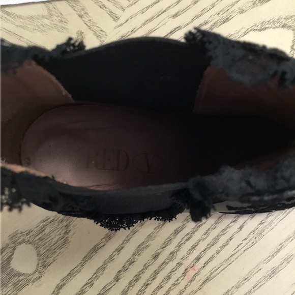 Red Valentino Black floral print size 38 - Picture 8 of 10